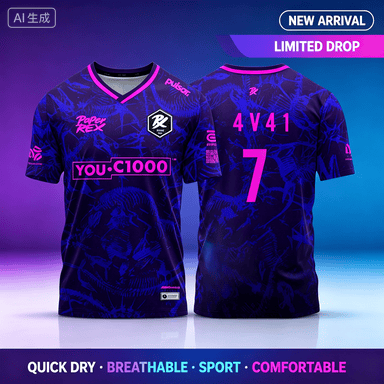 Esports Gaming Team - 26_27 Paper Rex Valorant T-Shirts Herren