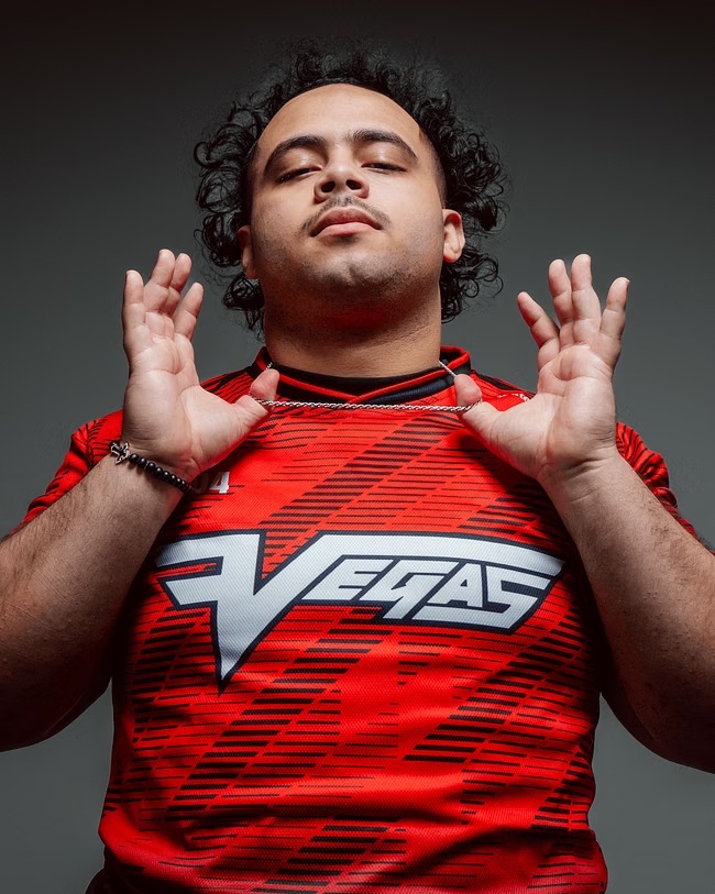 Esports Gaming Team - 2026 Neues Vegas Rot Diagonal Gestreiftes