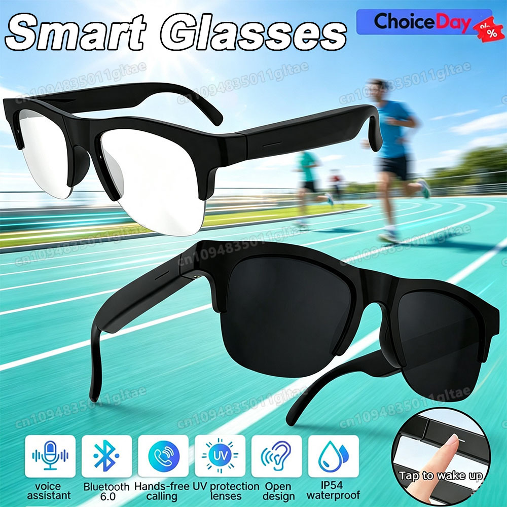 Esports Gaming Pk - Lichtempfindliche Farbwechsel-Smart-Brille Bluetooth Sprachsteuerung Musik UV-Polarisierte
