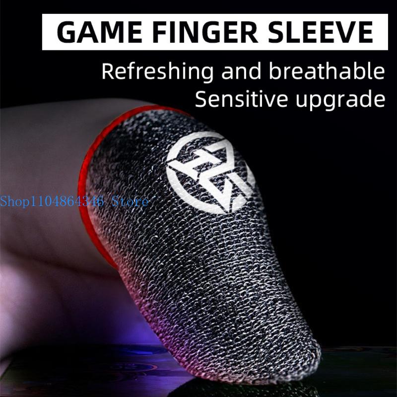 Esports Gaming Mobile - 5asd Stilvolle leuchtende Touch-Display-Fingerschutzhüllen für FPS