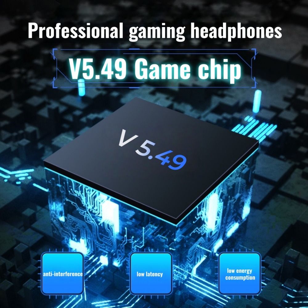 Esports Gaming Mobile - X45 Kabelloses Bluetooth-Gaming-Headset, cooles Mecha-Stil, HiFi-Stereo-Sound,