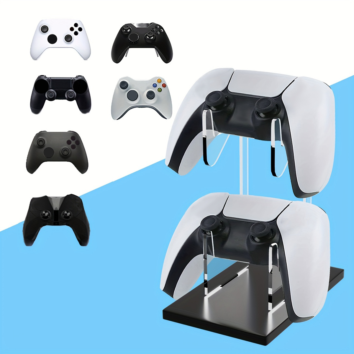 Controller Charging Stand - Doppelschichtige Universalhalterung für Gamecontroller