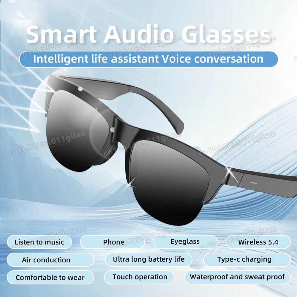 Esports Gaming Pk - NEUE Smart-Brille V5.3 Bluetooth-Anruf Hochwertige Kopfhörer