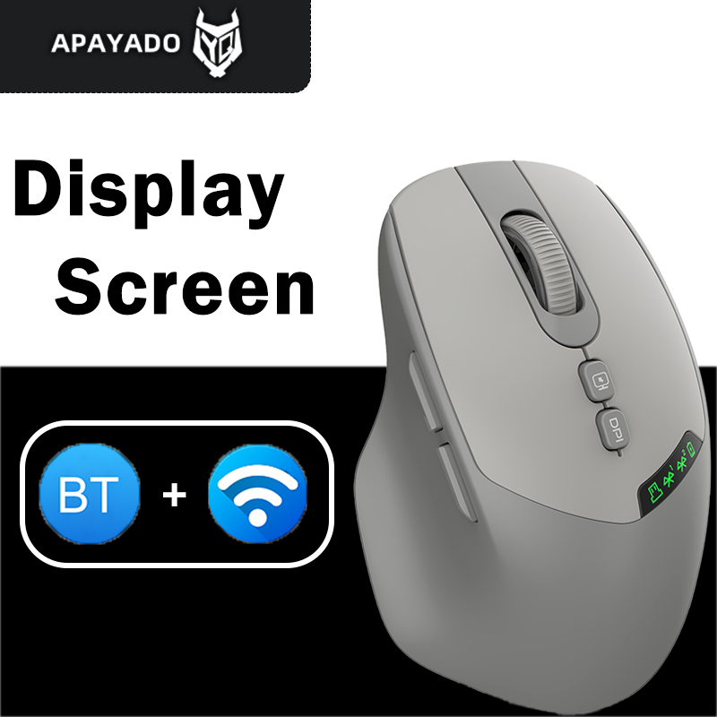 Esports Wireless Gaming Mouse - T02 Dual-Mode Kabellose Leise Maus mit