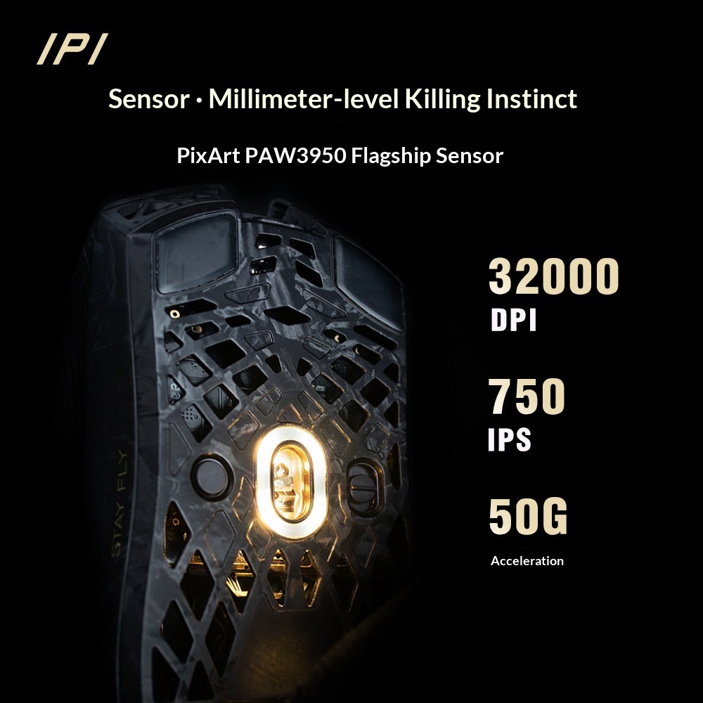 IPI FLY Carbon Fiber Kabellose – Esports Wireless Gaming Mouse Bewertung und Preis