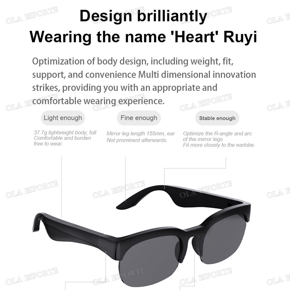 NEUE Smart-Brille V5.3 Bluetoo – Esports Gaming Pk Bewertung und Preis